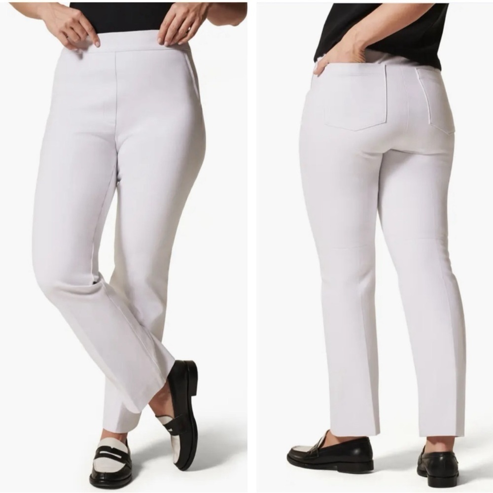 NWT Spanx On the Go Kick Flare Pants with Ultimate Opacity Technology Petite M